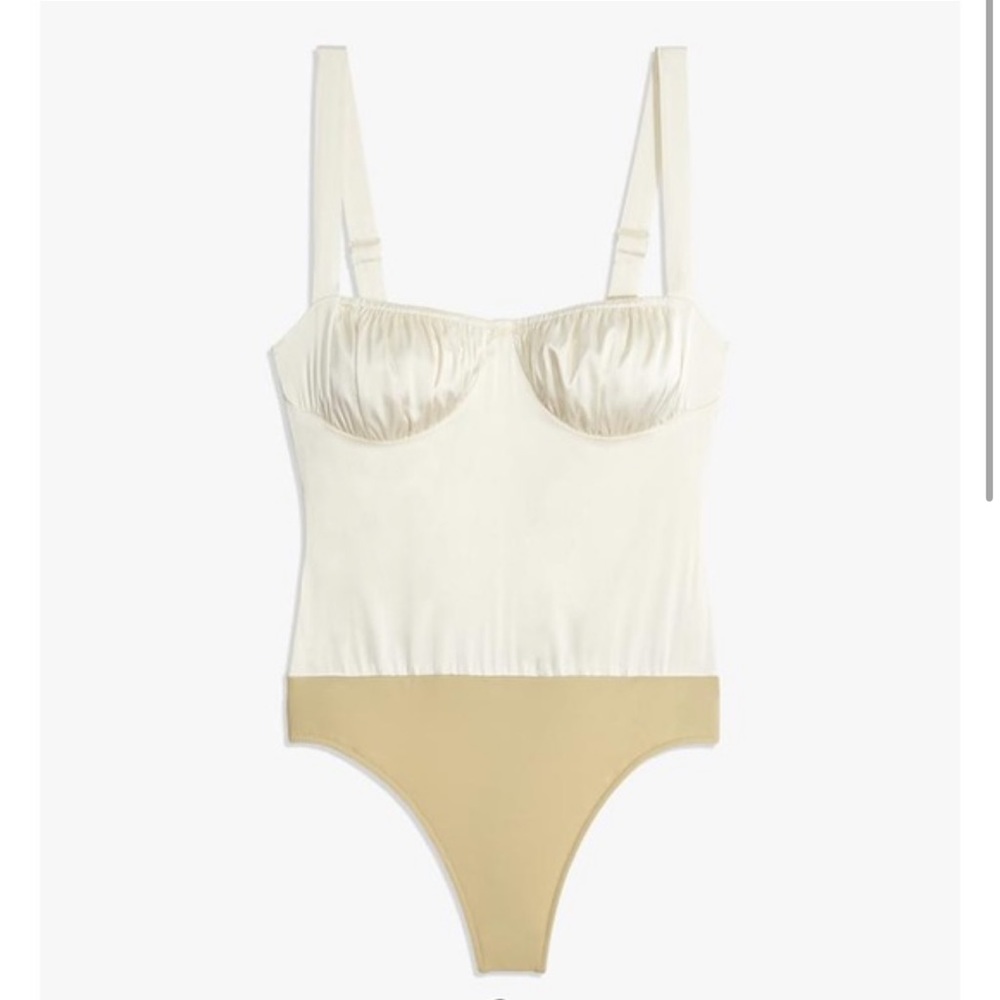 WeWoreWhat ruched tank stretch bodysuit
